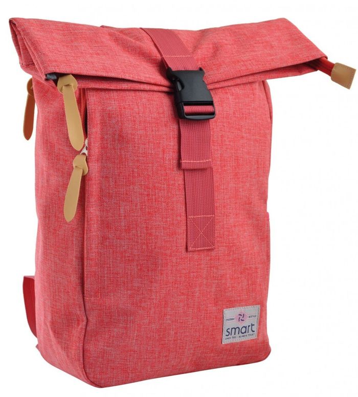 Підлітковий рюкзак Smart 14 л Roll-top T-70 «Coral» (557582) купити недорого в Ти Купи
