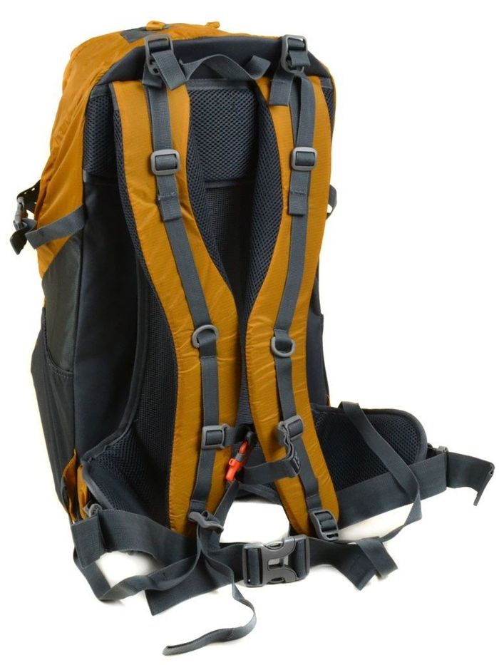 Жовтий туристичний рюкзак з нейлону Royal Mountain 8331 yellow купити недорого в Ти Купи