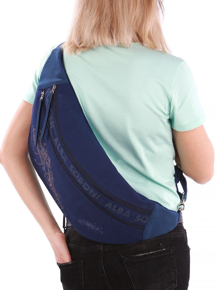 Женская сумка через плечо 190091 синий Alba Soboni (130439-2600130439015) купить недорого в Ты Купи
