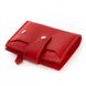 Шкіряний жіночий гаманець Classik DR. BOND WN-23-15 red