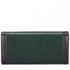 Шкіряний жіночий гаманець Smith and Canova 26802 Althorp (Green-Brown)