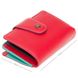 Кожаный женский кошелек Visconti SP31 Poppy c RFID (Red Multi Spectrum)