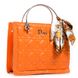 Сімейна жіноча сумочка мода 04-02 692 помаранчевий