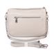 Женская кожаная сумка классическая ALEX RAI 2034-9 white-grey