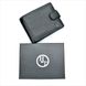 Мужской кожаный кошелек Weatro 13 х 10,5 х 3,5 см Черный wtro-nw-105-3-015