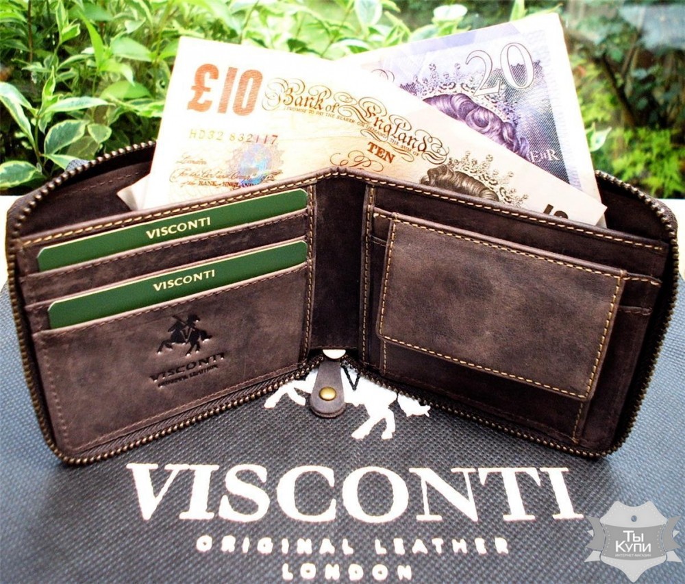 Купить мужской кошелек Visconti